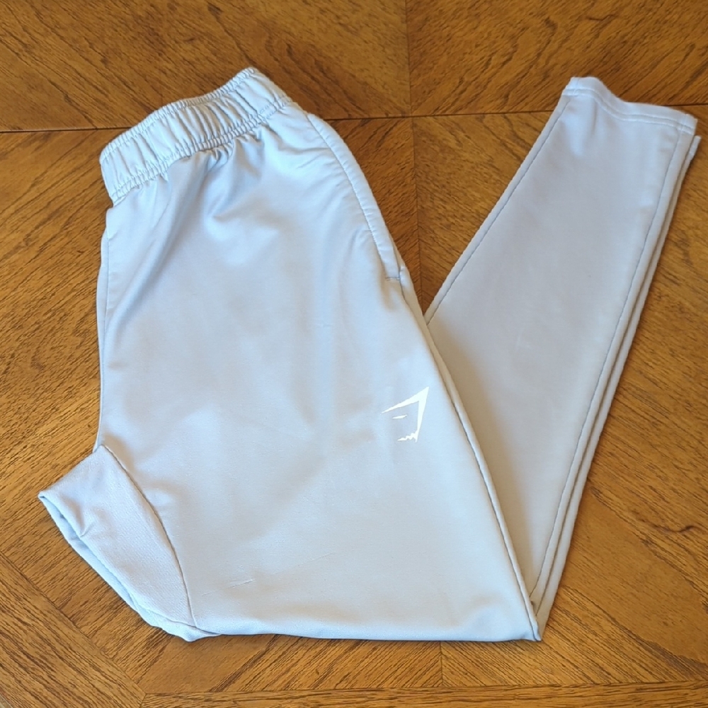 Gymshark Men's Light Gray Joggers
